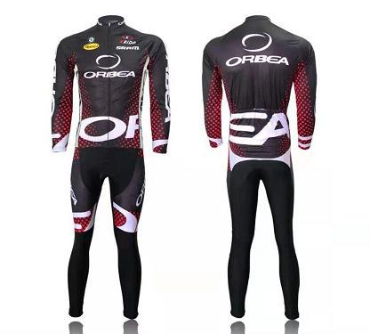 Tour de France cycling sportswear cycling suit autumn and winter long-sleeved suit road bike suit