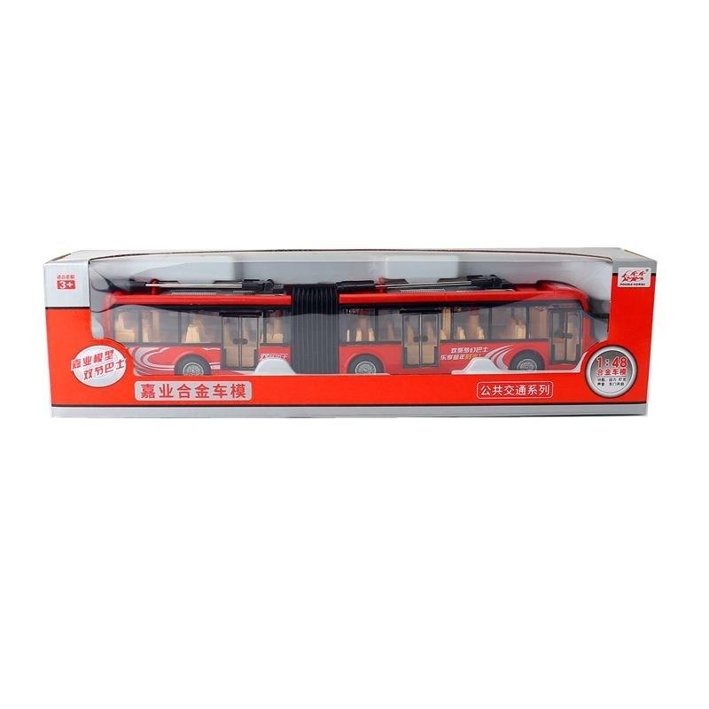 Toy Model Bus With Sound Light Features Design For Kids Play And Collecting