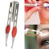 EYEBROW EYELASH TWEEZERS with Built In LED LIGHT Hair Removal-To