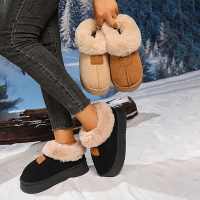 Большой размер зимние новые женские хлопковые сапоги, повседневная бархатная теплая хлопковая обувь для женщин