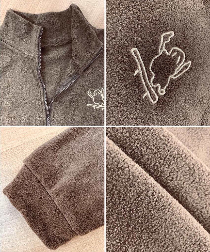 Boa Jacket Fleece Boa Blouson Outerwear Stand Collar Zip Up Cold Protection Fluffy Casual Korean Harajuku Harajuku Mode American Casual Large Large