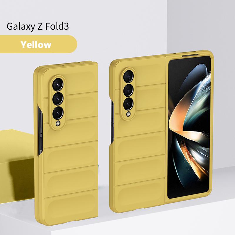 Жесткий чехол на ощупь для Samsung Galaxy Z Fold 3 4 Fold4 Fold3 Складной противоударный простой защитный чехол с матовой защитой от царапин