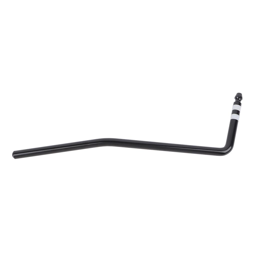 Встроенный рычаг тремоло для электрогитары, металлический многофункциональный рычаг тремоло, Whammy Bar, черный