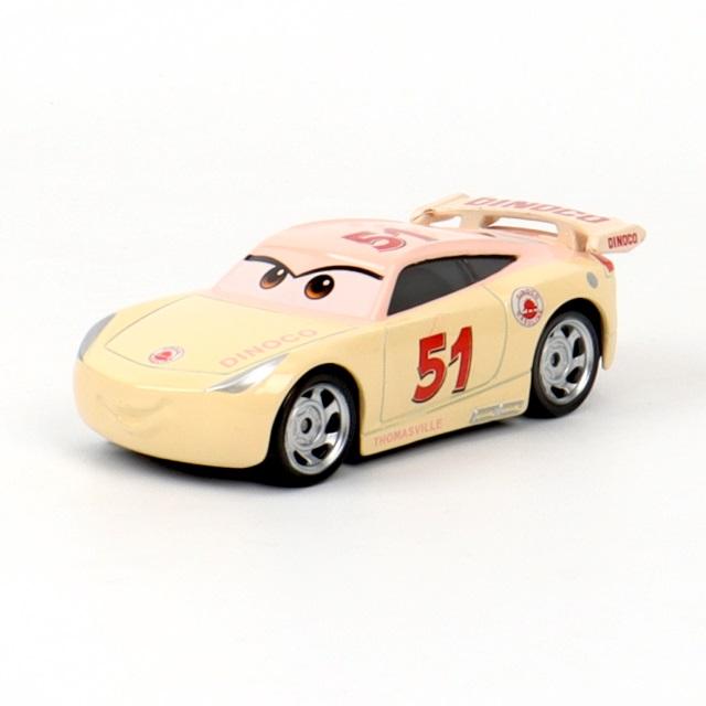Нетоксичные Настоящие Игрушки Pixar Тачки Молния Маккуин Джексон Шторм Король Мэтр 1:55 Модель автомобиля из литого металлического сплава. Подарок для ребенка.