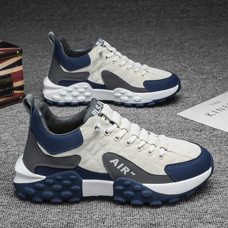 Мужские повседневные кроссовки, модная высококачественная нескользящая повседневная обувь для отдыха на природе, мужская весна-осень, удобная новая спортивная повседневная обувь