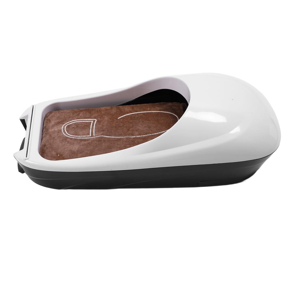 Автоматическая машина для надевания бахил, одноразовый гостевой диспенсер для пленки для обуви для дома, офиса компании, белый