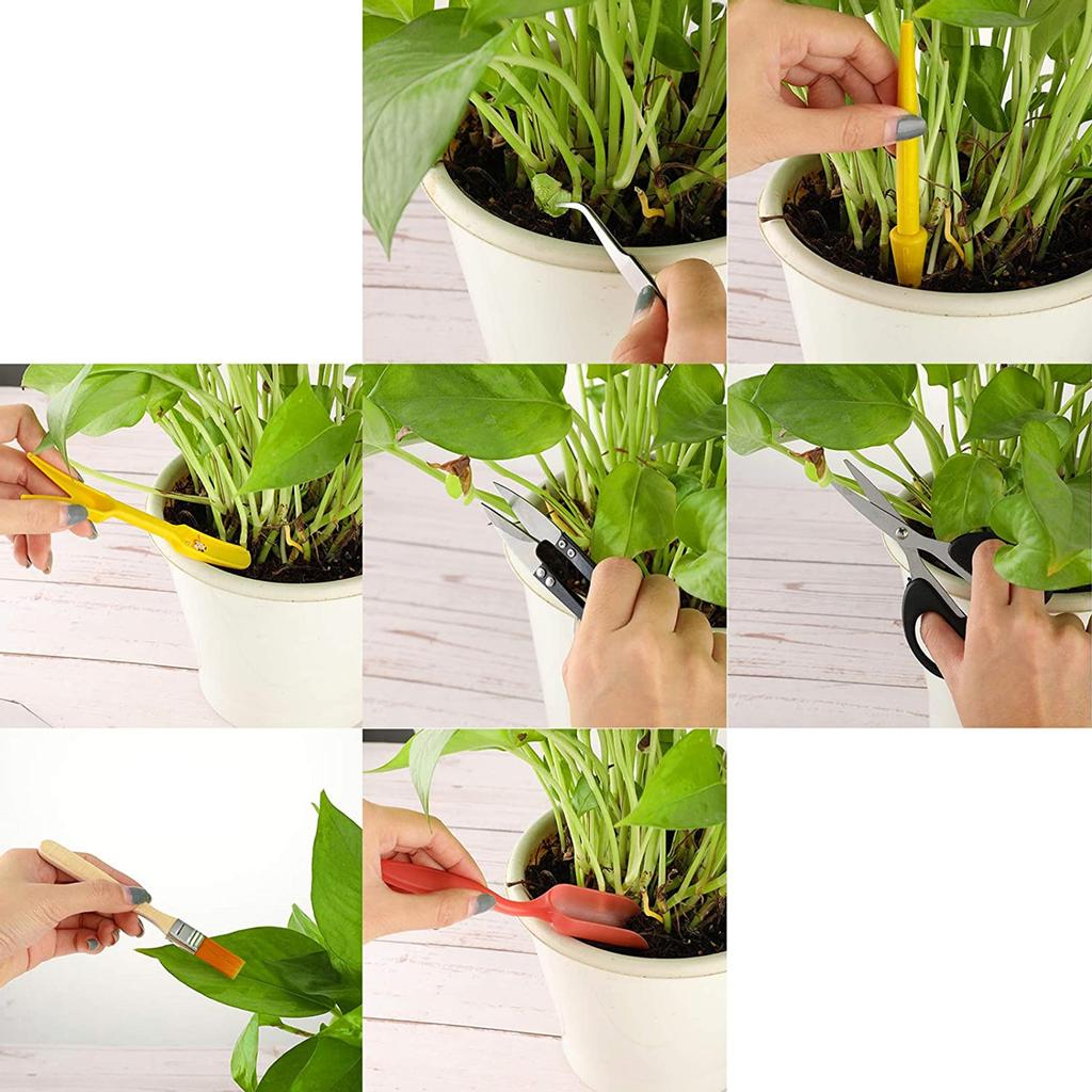 13PCS Mini Garden Planting Tool Set for Succulents Weeding Digging Planting Transplanting Miniature