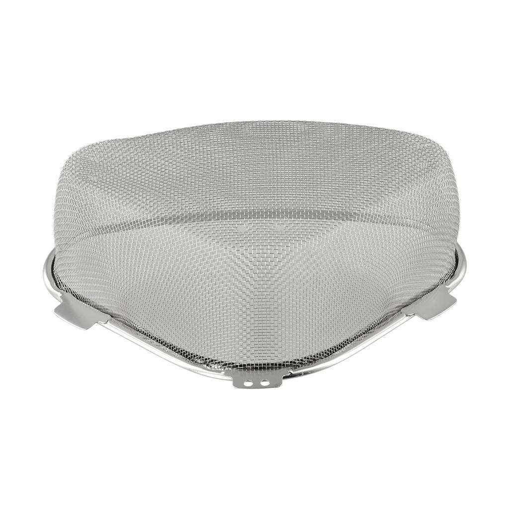 Для кухонной раковины Угловая корзина-сито Из нержавеющей стали Сито для раковины Угловое размещение Нескользящие ножки Тканевый мусор