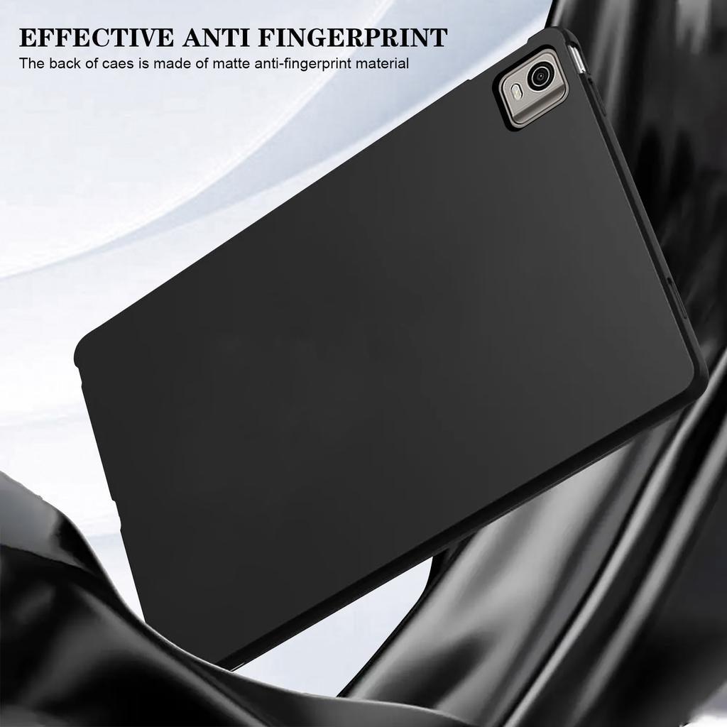 Чехол для планшета Nokia T21 10,4 дюйма Чехол Nokia T10 8,0 2025 Funda Черный Мягкий ТПУ Силиконовый Ударопрочный Гибкий Чехол