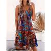 Paisley Print Cami Dress, Casual Sleeveless Dress For Spring & Summer, Women's Clothing