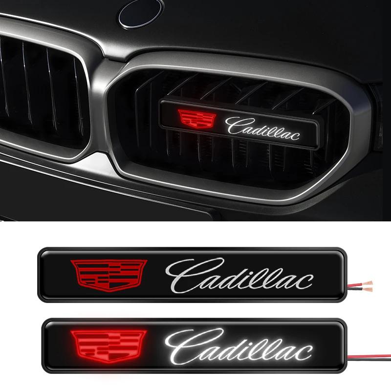 Car Mid-net Lamp Badge Emblem Decoration Styling Auto Accessories or Cadillac Escalade CTS ATS SRX STS XT5 XT4 XT6 XTS CT4 zs1