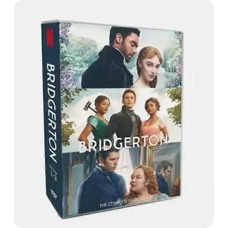Бриджертоны Сезон 1-3 DVD Сериал 9 Дисков Новый Набор