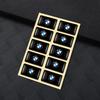 For BMW M X1 X3 For BMW X1 X2 X3 X5 X4 X6 X7 F34 F07 F20 G30 G20 G32 F10 F44 F45 F40 F30 G01 G02 E70 10Pcs Emblem Stickers Decoration Badge