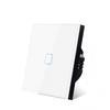 No Neutral Wire Touch Light Switch 1/2/3 Gang Single Live Wire Tempered Glass Panel Wall Switch Home & Hotel | /ODM Factory