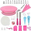 35-255-piece Turntable Set Mounting Pen Spatula Cake Cream Mounting Tool DIY Baking Tool  Mooncake Mold  Cake Decorating Tools