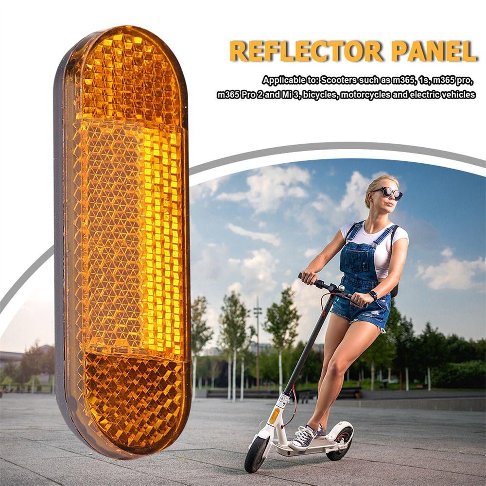 Motorcycle Reflector Warning Tape Bicycle Reflector Night Warning Reflector Safety Tube Reflector