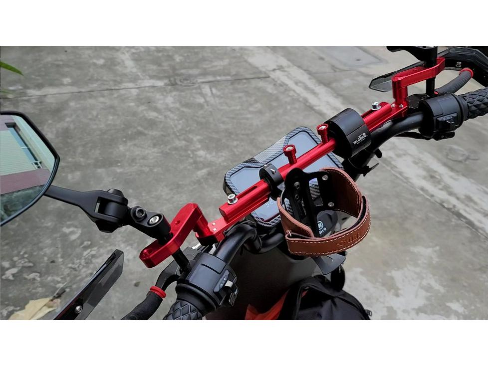 Reinforced Motorcycle Handlebar Extension Crossbar