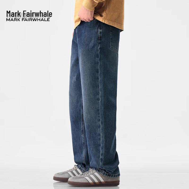 Мужские джинсы прямого кроя Mark Fairwhale с эффектом стирки
