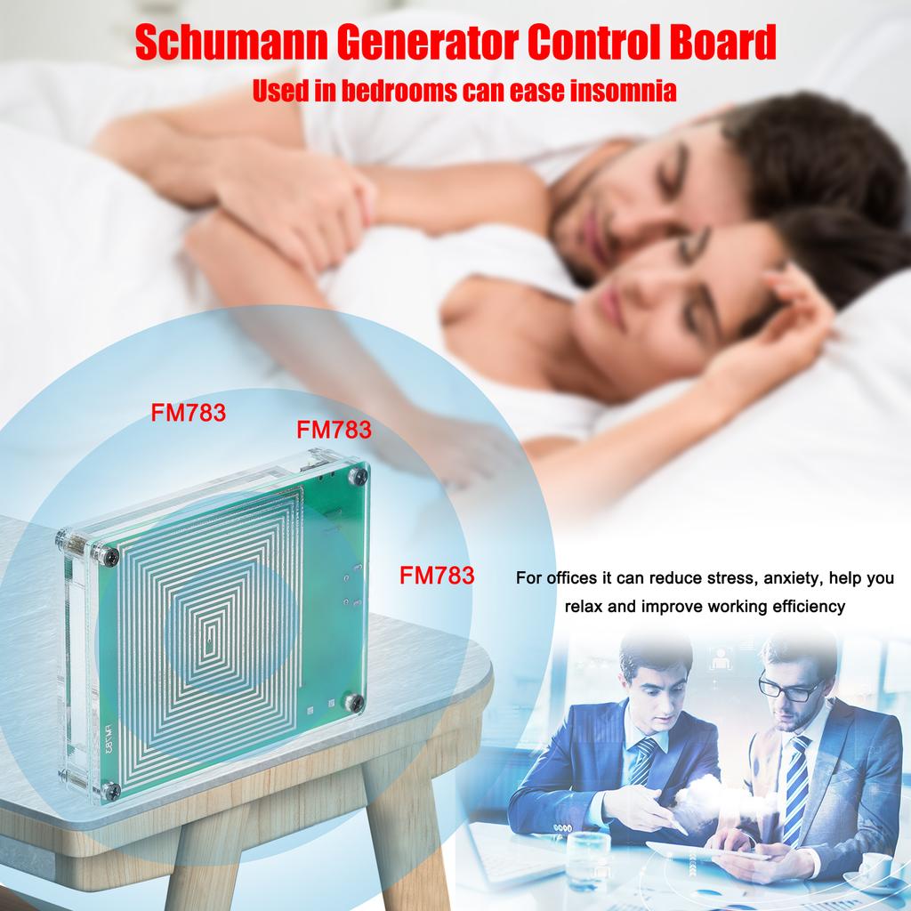 Генератор волн Шумана 7,83 Гц, улучшающий низкочастотный импульс, интеллектуальный прямоугольный сигнал