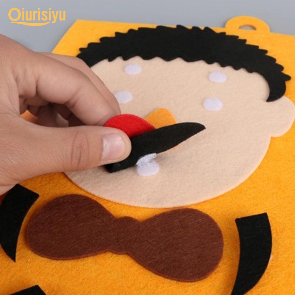 Нетканый материал для самостоятельной сборки пяти органов чувств