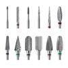 Ceramic Carbide Nail Drill Bits Milling Cutter For Manicure Set Mill Brush Manicure Machine Accessories for Removing Gel Varnish