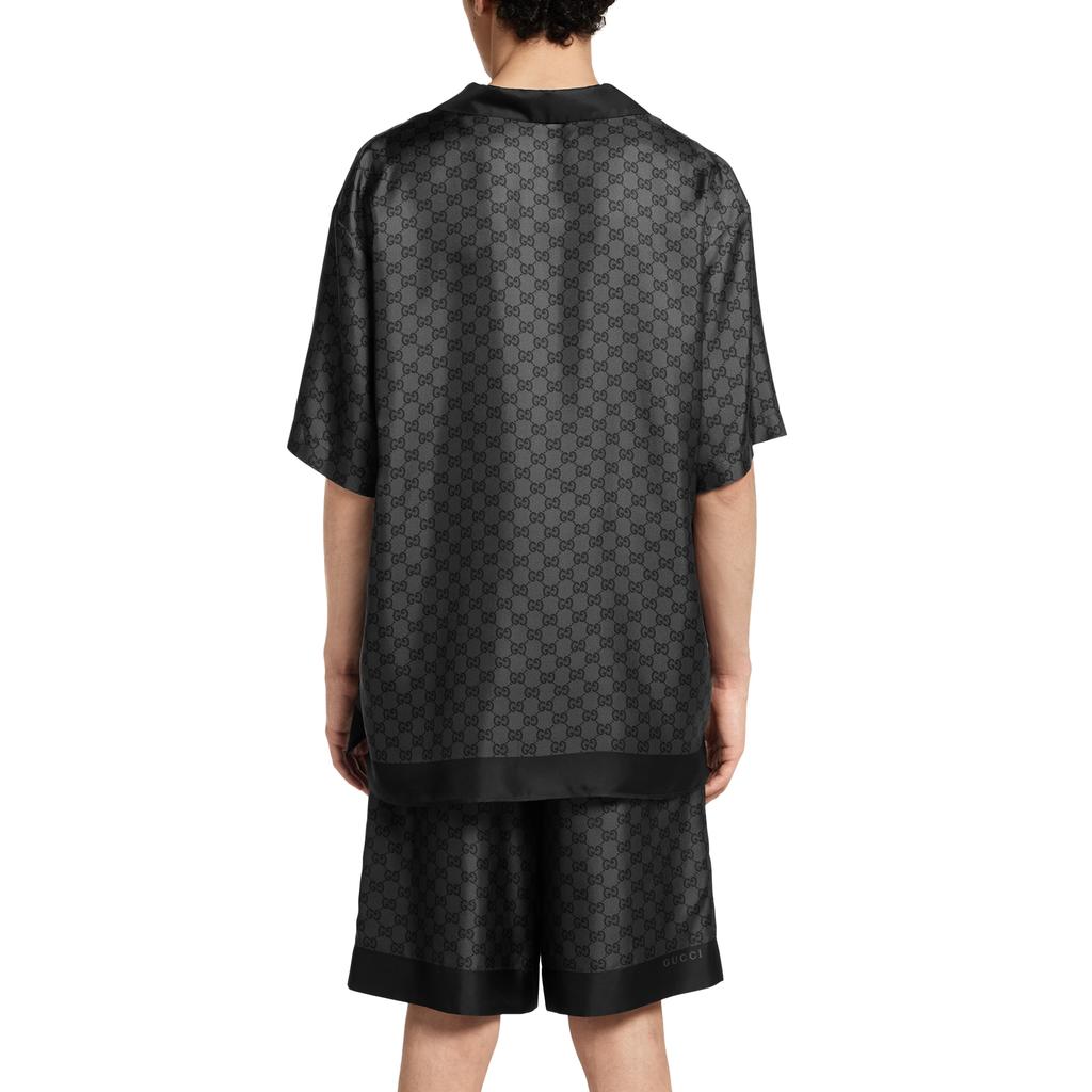 GUCCI FW25 Shirt Men's Dark Gray 794907-Z7ARD-1016