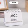 2026 New Year Simple Style Calendar Colorful Fresh Style Desk Calendar Scheduling Tool Desktop Notepad Table Deco for Gift