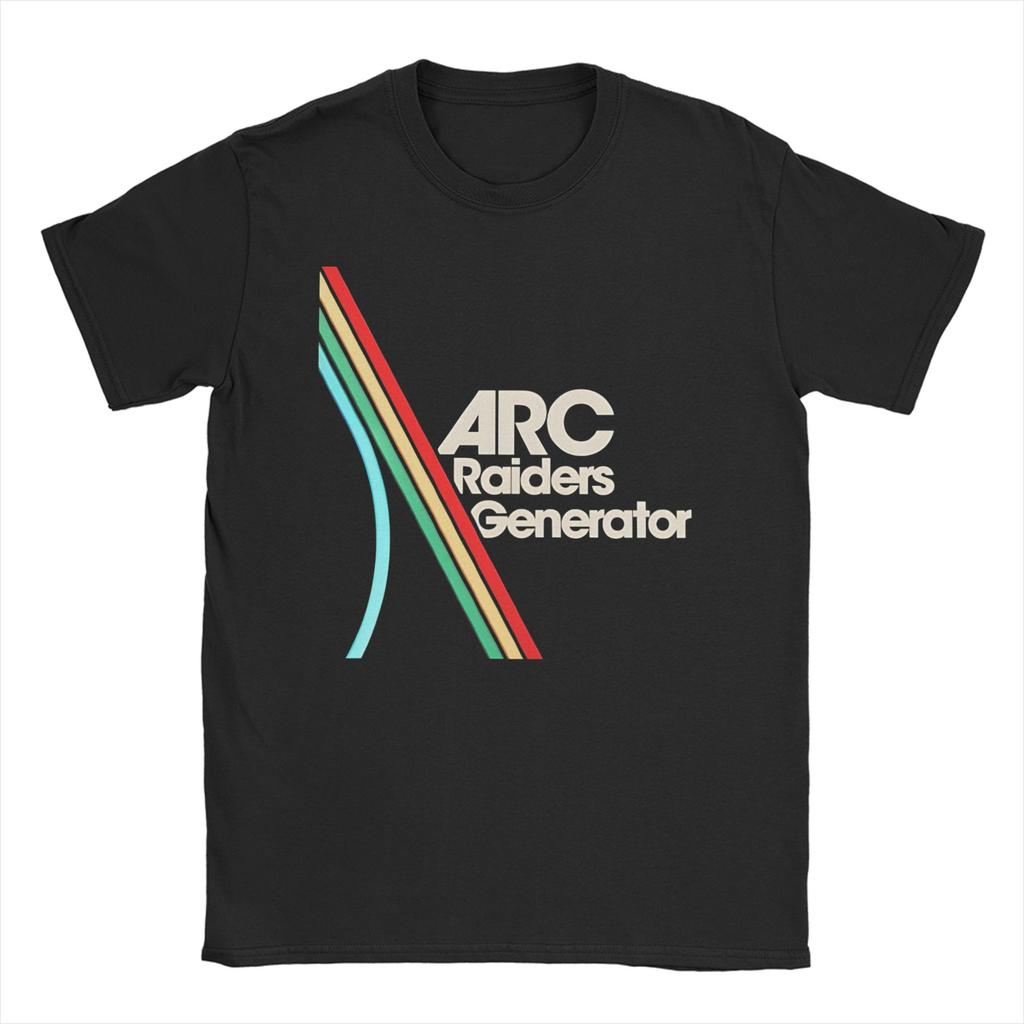 Мужские Женские Футболки ARC Raiders Модные Хлопковые Футболки с Коротким Рукавом Игровые Футболки для Стрельбы Круглый Вырез Одежда Большого Размера Мужская Футболка