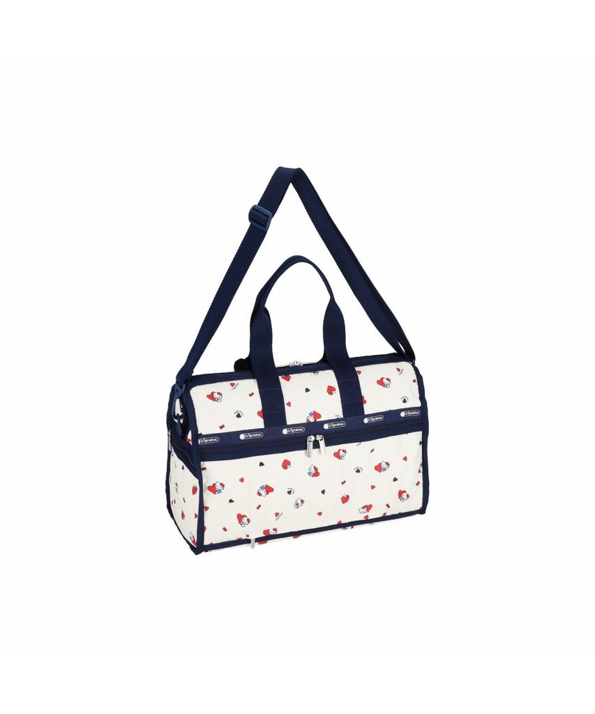 Lesportsac Hello Kitty Heart To Heart Deluxe Medium Weekender [4318.Hf61]