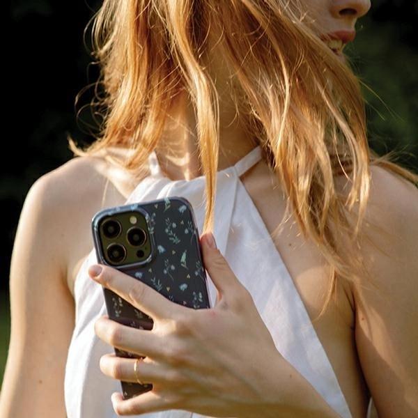 Uniq Coehl Prairie Case For Iphone 15 Pro Max - Navy Blue