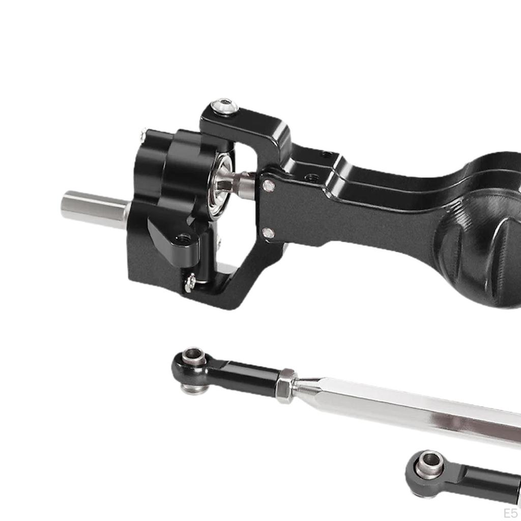 Aluminum Alloy RC Car Front Rear Axle, Easy to Install, Upgrade Complete Set for 1:16 C14 C24 DIY