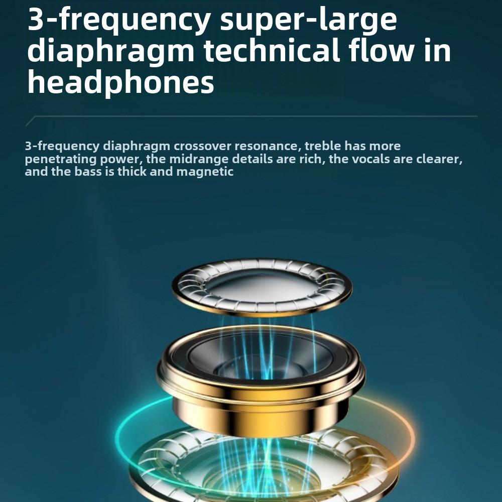 Внутриканальные керамические наушники с диагональным ушным вкладышем, наушники для сна с высоким качеством звука и управлением микрофоном