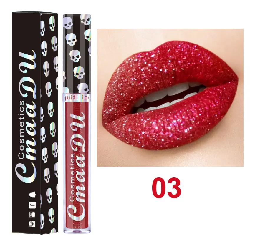 Cmaadu Lip Gloss With 4 Skull Heads Easy To C