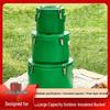 Большой емкости insulated food container из нержавеющей стали и ведро для молочного чая для использования на улице и в быту