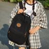 Women Corduroy Backpack Student School Bag Retro Class Book Backpack