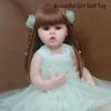 55 см Reborn Baby реалистичная кукла для девочек, полностью мягкое силиконовое тело, принцесса для малышей, Bebe, подарок на день рождения, игрушка