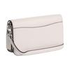 COACH Toni 18 brand logo removable shoulder strap calfskin crossbody shoulder bag small size women's silver choker