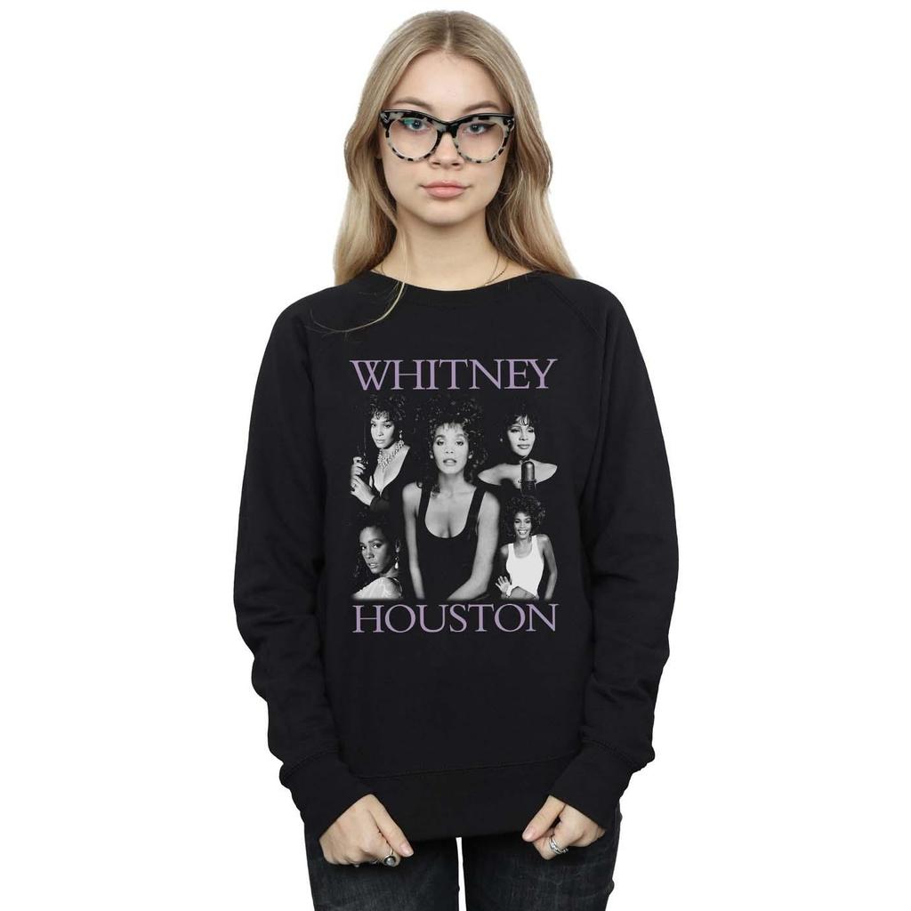Whitney Houston Womens/Ladies Multiple Pose Sweatshirt