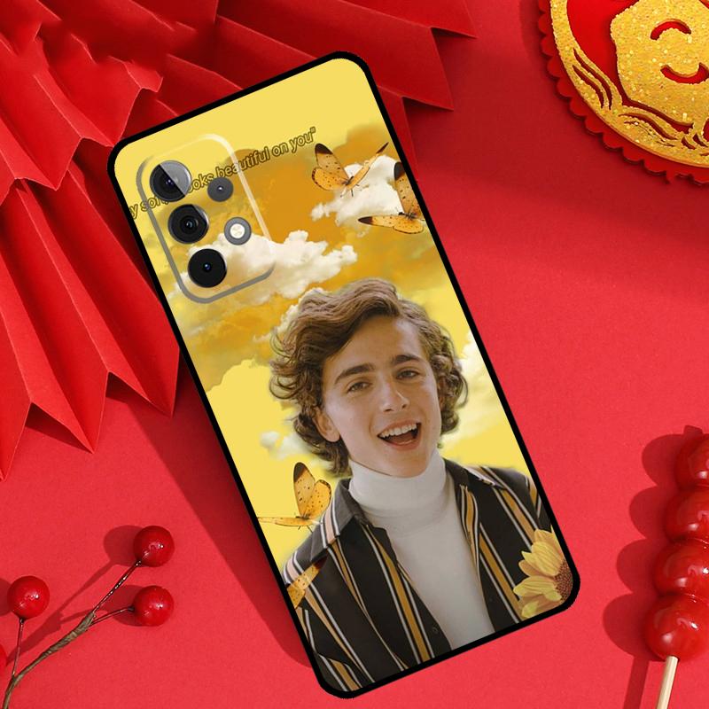 Тимоти Шаламе Актер Чехол Для Samsung Galaxy M21 M31 M35 M12 M13 M14 M15 M06 M16 M36 M56 M53 M32 M52 M55 M34 M54