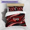 Brentford Football Printed 3 Pieces Bedding Set, Comfortable Skin Friendly Bedroom Duvet Cover Set