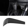Carbon Fiber Gear Shift Knob Trim Cover For BMW E90 E92 320I 328I 2007-2012