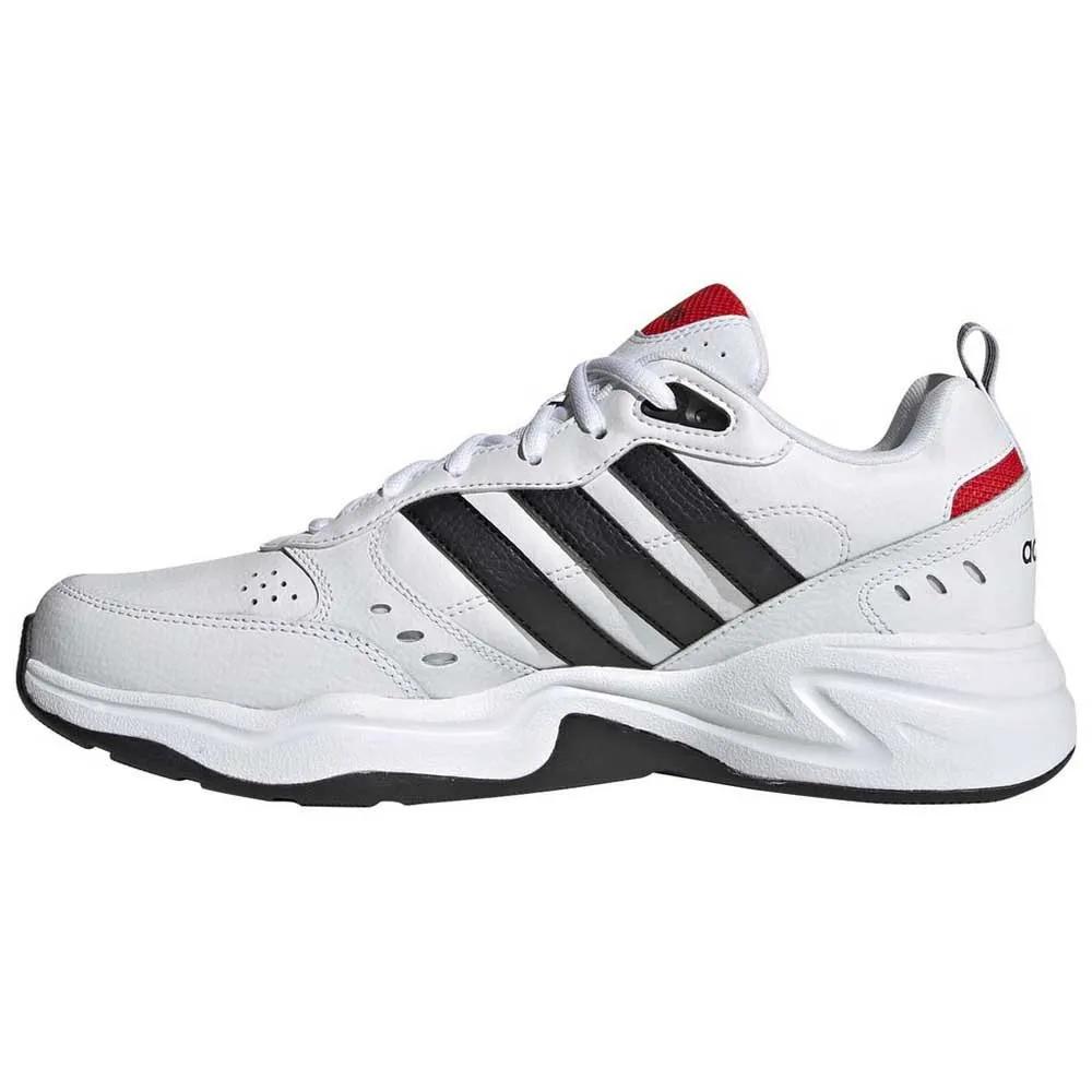 Adidas strutter sneakers natural leather white