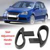 2X Car Seat Base Adjustment Handle Lever Left Right Black For VW Golf Bora Beetle Caddy Fox Polo Lupo 1J3881633B 1J3881634B