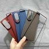 Samsung Z Fold7 Ультратонкий Магнитный Чехол из Углеродного Волокна, Защита Nano PC на Центральной Оси
