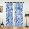 Черно-белая бандана Bohemia Hall Curtains For Living Room Kitchen Boy Girl Bedroom Long Curtain For Windows Cortinas Home Decor