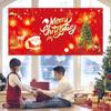 90X180 Cm Merry Christmas Background Banner Wallpaper for Home Garage Office School