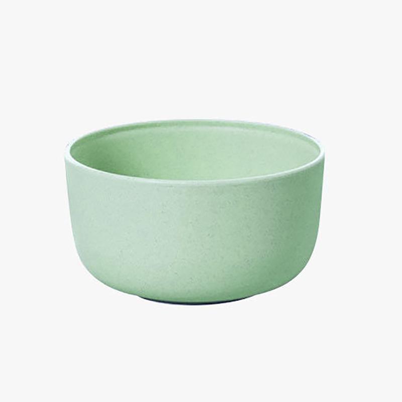 Kitchen Supplies Wheat Straw Bowl Tableware Round Cereal Bowl Kitchen Supplies Household Soup Noodle Rice Bowl Ramen Salad Bowl