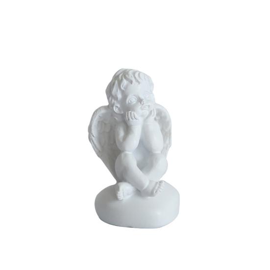 Ностальгическая колонна с ангелами-херувимами, классический садовый декор с длительным сроком службы