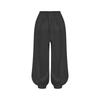 Unisex Martial Arts Kung Fu Uniform Tai Chi Wing Chun Outfit Elastic Waistband Solid Pants
