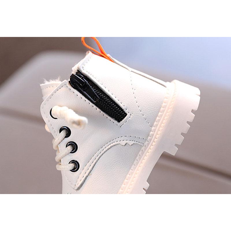 Детские ботинки Little Daisy, зимние теплые хлопковые зимние сапоги для мальчиков и девочек, зимние сапоги, обувь на платформе